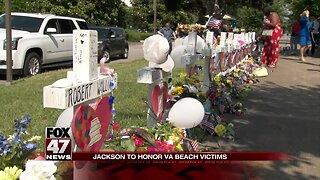 Jackson honors VA Beach victims at noon