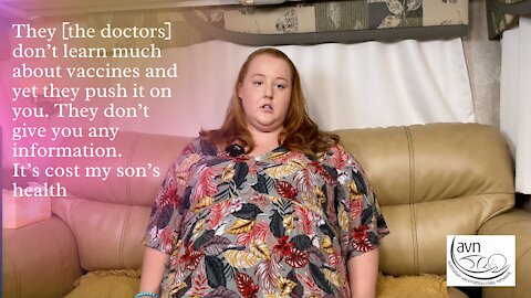 Lauren speaks out about how the vaccine has compromised her child's health