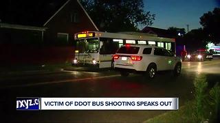 Victim of DDOT bus Shooting speaks out