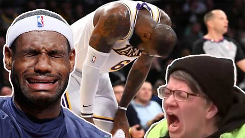 Lakers fans REBEL and HECKLE Lakers in BLOWOUT LOSS! | Lebron and Trevor Ariza CURSE OUT the fans!