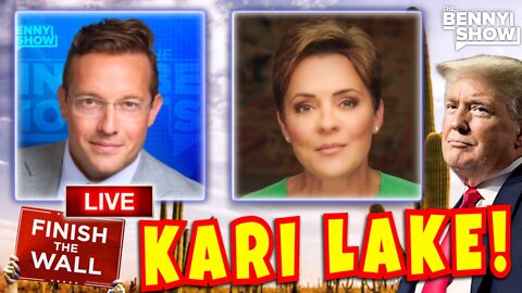LIVE: Kari Lake will declare BORDER INVASION 1st day in office as she fights Against VOTER FRAUD in Arizona