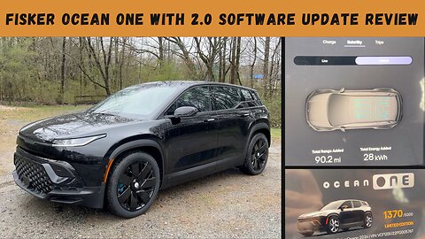 Fisker Ocean One with 2 0 Software Update Review