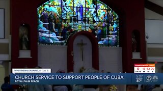 Church service held in Royal Palm Beach for Cuban people