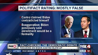 Julián Castro attacked Biden's health care plan