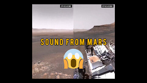 This is the sounds from mars, better use a headphone 🥶😲