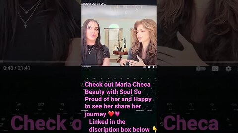 Maria Checa Podcast launch Beauty with Soul follow her journey #love #2023 #youtube #loisbeautyluxe