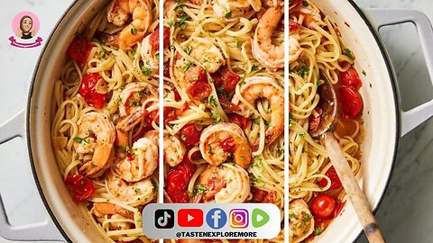 shrimp creamy pasta | simple recipe | #pasta #food #cooking #viral #trending #fyp #foryou