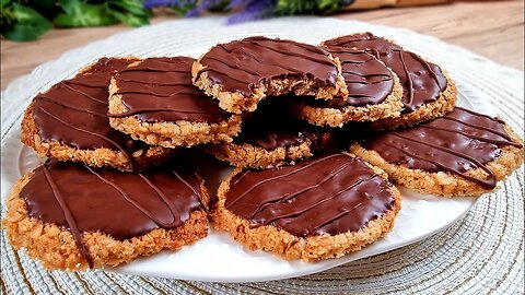 They will disappear in 1 minute! You will love this vegan, gluten free cookies recipe