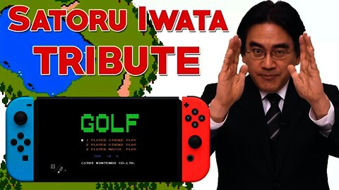 Satoru Iwata Nintendo Switch Tribute! (Hidden NES Golf Game on Every Switch)