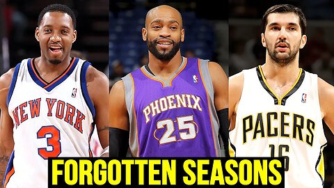 The FORGOTTEN SEASONS Of These 9 NBA Stars