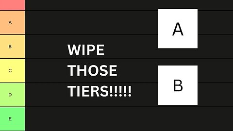 WIPE THOSE TIERS!!!! EPISODE 2 (SEPTEMBER 13, 2023)