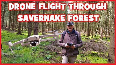 Drone Flight Through Savernake Forest