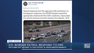 ICE, Border Patrol respond to DPS claim that they 'declined' to take custody of undocumented immigrants