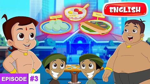 Chhota Bheem's Adventures in Singapore - Happy Times for Foodies | Full Episode #3 in English