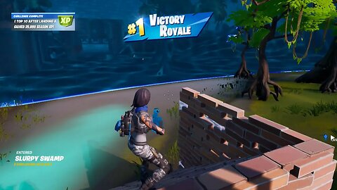 Fortnite "Flood Storm" Win! (Plus other games and messing around.)