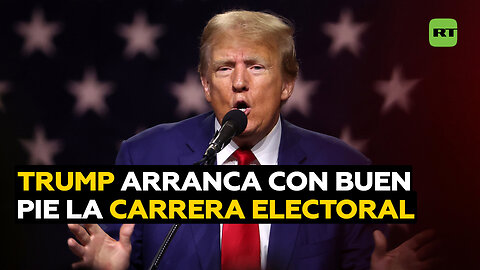 Trump arranca con buen pie la carrera electoral en las primarias del Partido Republicano