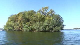 Private island for sale in Waukesha County for $990,000