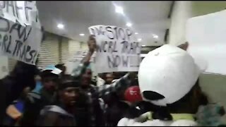 WATCH: Angry fishers protest at DAFF offices (48o)