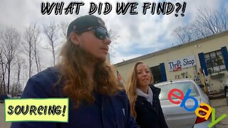 Estate Sale, Yard Sales, and Thrifting! | What We Picked Up Today to Sell on EBAY!