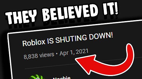 ROBLOX IS SHUTING DOWN! The After Math
