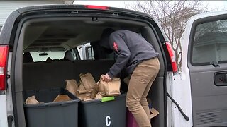 Free lunches delivered to families