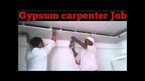 Job in Kuwait | Gypsum Carpenter job #shorts #job #kuwaitjobvacancy2021