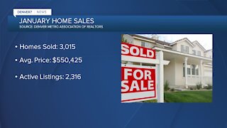 January home sales: Inventory down, prices up