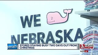 Shoppers head out for last-minute Christmas shopping at Nebraska Crossing Outlets