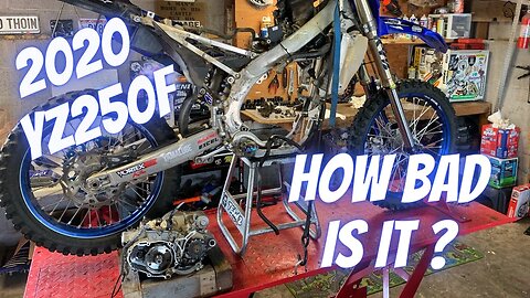 Did CALEB get SCREWED?! 2020 YZ250F LOOSES COMPRESSION, time for new top & some TLC