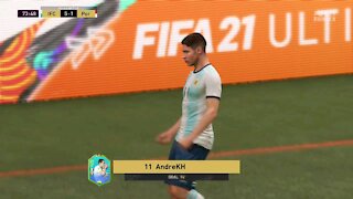 Fifa21 FUT Squad Battles - Andrea Belotti scores a well worked team goal