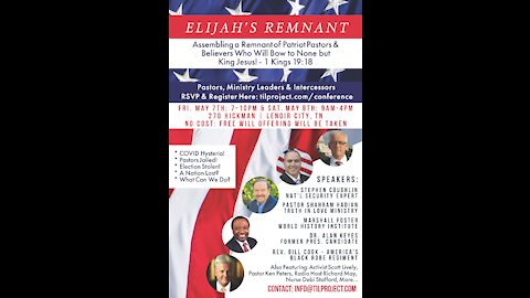 Elijah's Remnant Pastors Summit, Knoxville, Tennessee