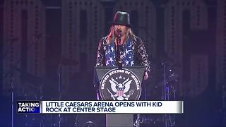 Little Caesars Arena opens with Kid Rock at center stage