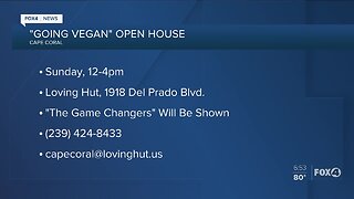 "Going Vegan" open house