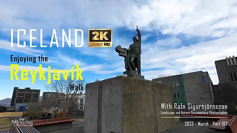 Iceland – Enjoying the Reykjavík Walk │ Part 107
