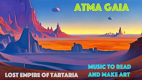 MUSIC TO READ AND MAKE ART - THE LOST EMPIRE OF TARTARIA - AMBIENT MUSIC THEME