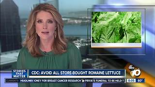 CDC Romaine lettuce E.Coli