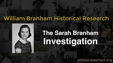 The Sarah Branham Investigation Part 3: The Investigation Begins