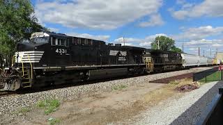 Norfolk Southern Manifest Mixed Freight Train from Fostoria, Ohio August 30, 2020