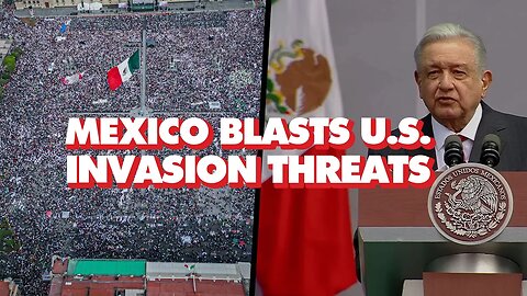 'Mexico is not a US colony!': AMLO condemns invasion threats, honors nationalization of oil, lithium