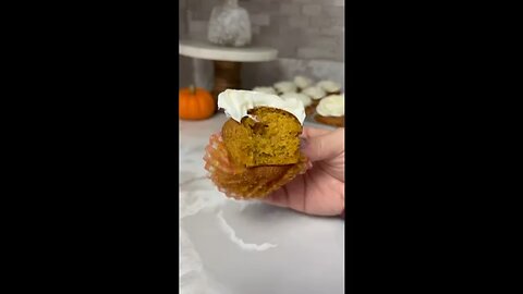 Pumpkin Spice Cupcakes with Cream Cheese Frosting | Ina Eats In