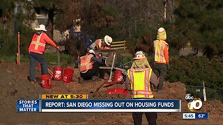 Report: San Diego missing out on affordable housing dollars