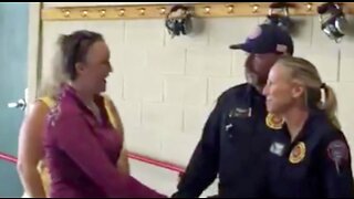 Woman meets Trauma Hawk team that helped save her life