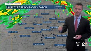 Severe Storms Early Wednesday