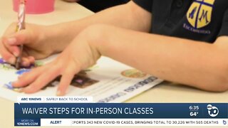 State waiver could allow for in-person classes
