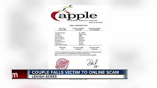 Couple Falls Victim To Online Scam