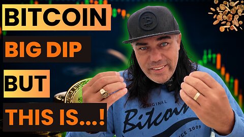 BITCOIN DIP BUT THIS IS WAY MORE IMPORTANT!!