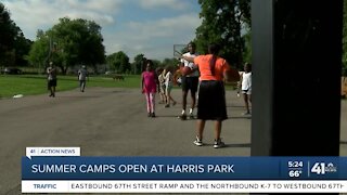 Summer camps open at Harris Park