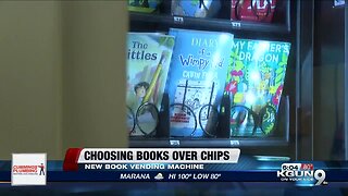 Tucson school gets book vending machine for students