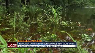 County officials concerned about flooding near Alafia River, some roads may close