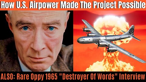 WAIT! B4 You See The Movie Watch The REAL Oppenheimer 1965 Emotional Interview That SHOOK The World!